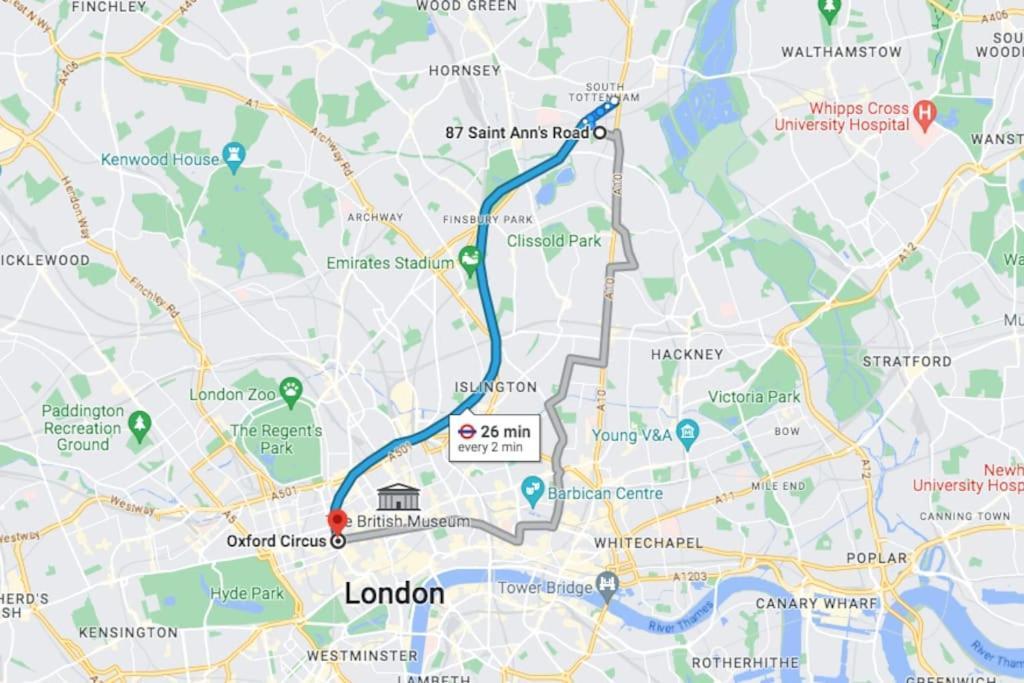 Parkside Stay North London - Victoria Line Dış mekan fotoğraf
